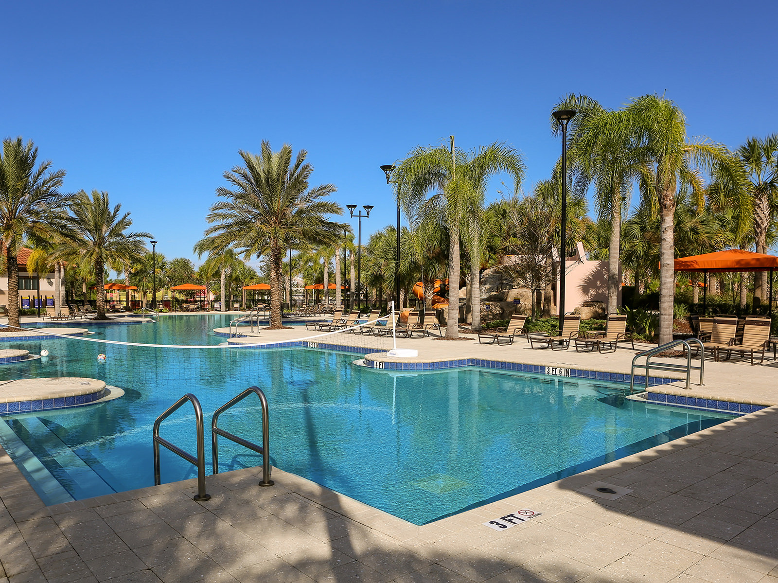 Amazing communal pool at Solterra Resort